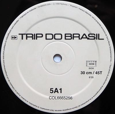 12inch Record BAB  ROLANDO 808  Trip Do Brasil 5 COL6665256 Krypton Records 1998 France Dance  Electronica Used