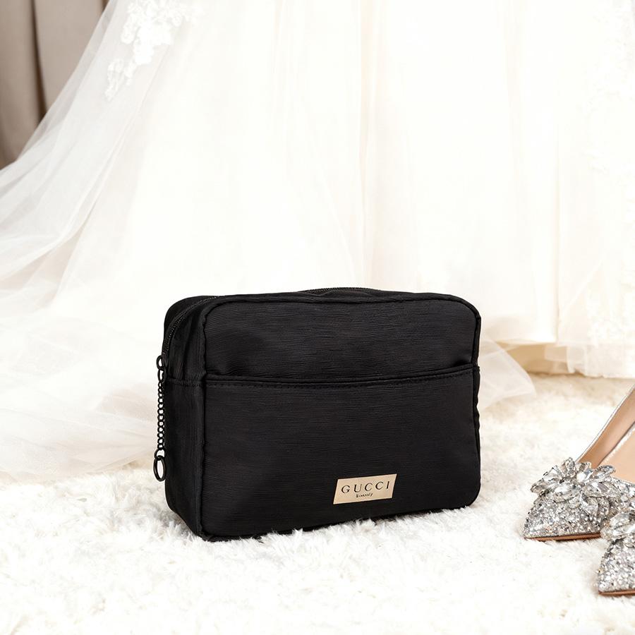 Gucci Women's Cosmetic Bag, Made Of Pure Cotton Fabric. Suitable For Commuting And Parties. Environmentally Friendly