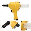 Pneumatische Nietmaschine Luftnietmaschine Leichtgewicht Holzbearbeitung Nietwerkzeug Stoßfest 2 Klauen