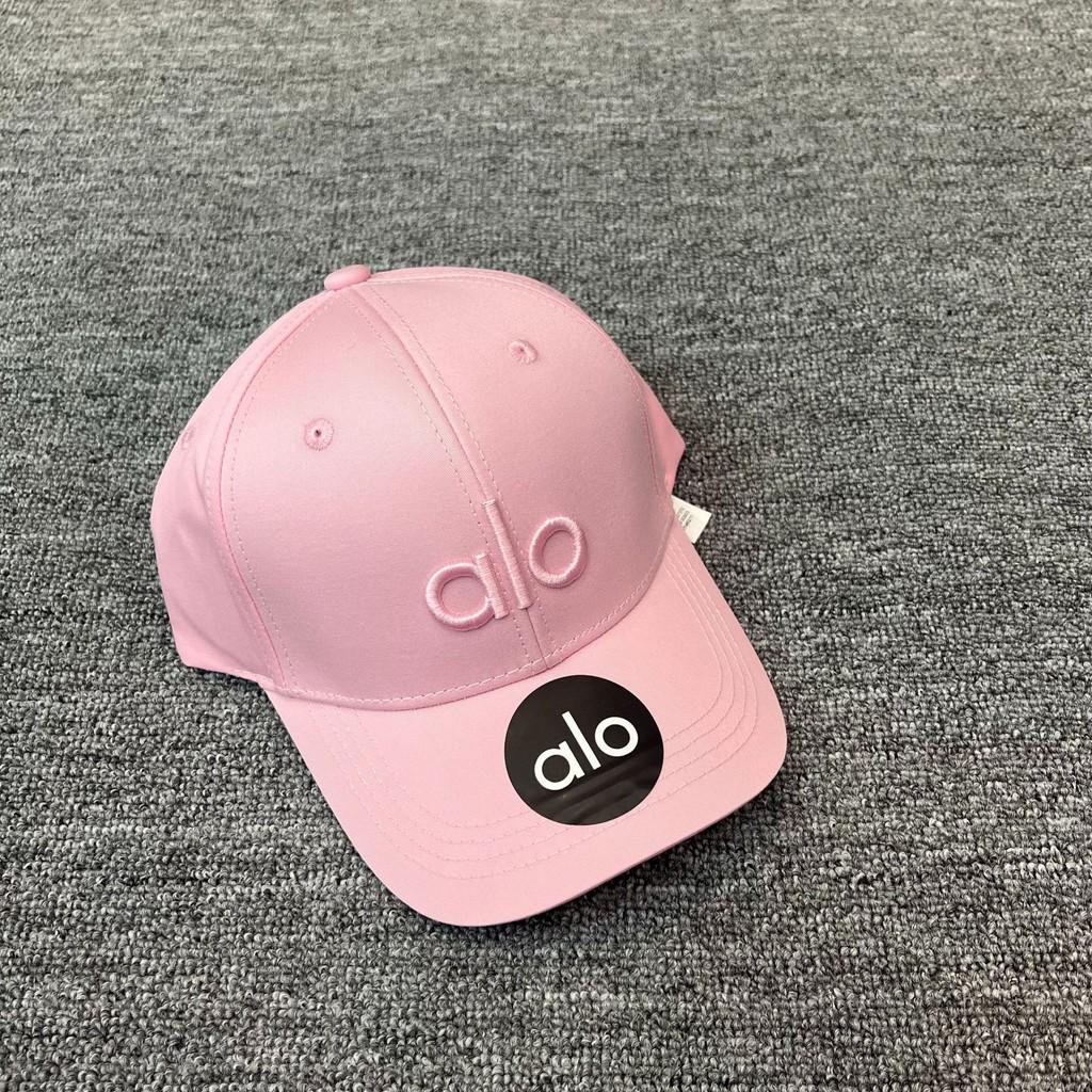 Alo Letter Stickerei Baseballkappe Für Damen Baumwollmischung Sonnenschutz Lässig Sommer Modeaccessoire