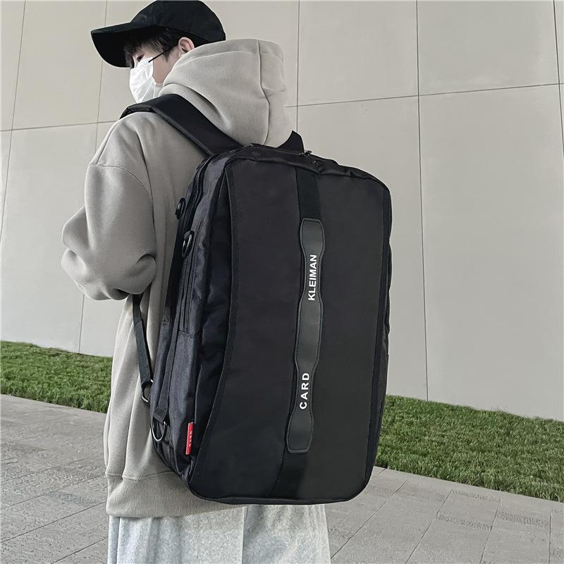 Schoolbag Outdoor Backpack Men's Backpack Women's Trendy Brand High School Student College Student Large Capacity Computer Travel Bag 