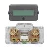 Battery Monitor Waterproof ABS Anti Reverse Easy Wiring Battery Voltage Meter for Safety 80V 100A