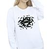 DC Comics Womens/Ladies Batman Bat Swirl Sweatshirt