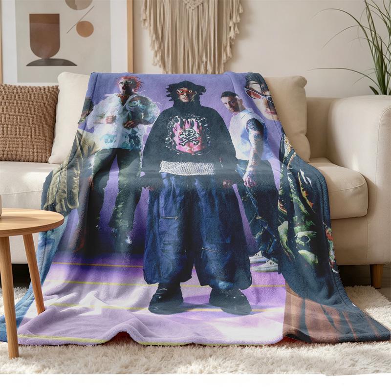 fontaines d.c. Soft and comfortable flannel Suitable for sofas living rooms outdoor camping travel and also makes a great anniversary gif