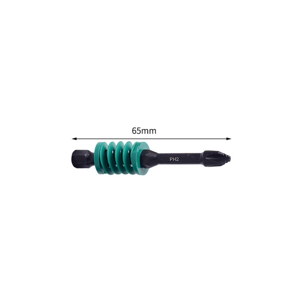 Strong Magnetic Screwdriver Nonslip Grip For Enhanced Control green 65mm