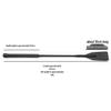 Adult Cowhide and Plastic Short Riding Crop for Men - Alternative Prop Paddle