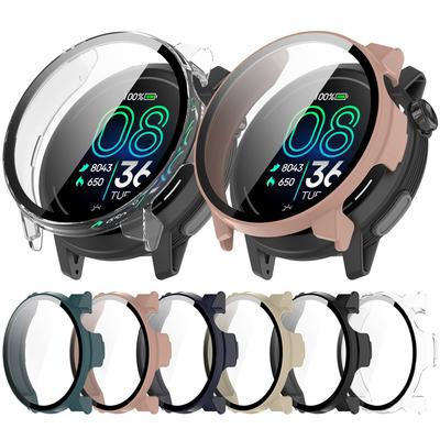 Hard Edge Shell Glass Screen Protector Film Smartwatch Full Frame Case For Coros PACE Pro Smart Watch Protective Bumper Cover