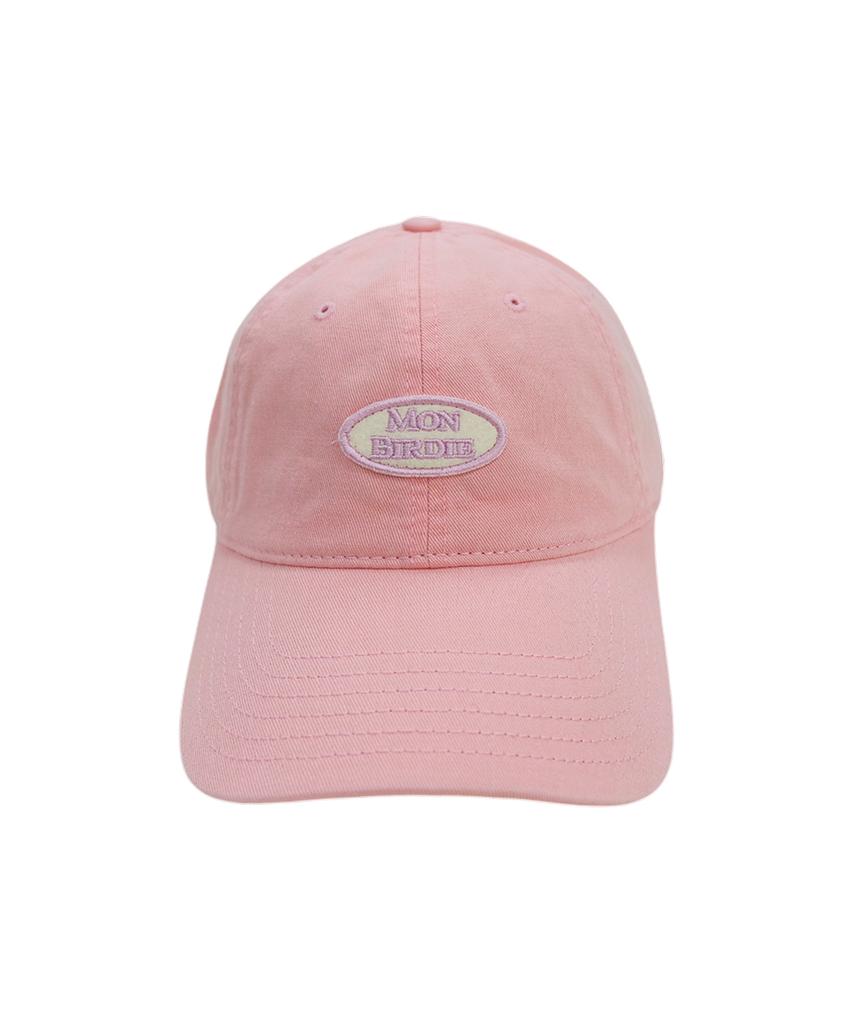 MONBIRDIE GOLF Circle Embroidered Ball Cap Pink