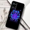 Zodiac Signs For Realme 14 10 11 12 13 Pro Plus GT 6 6T 5 GT7 Pro C67 C61 C55 C53 C51 C21Y C25S C75 Case