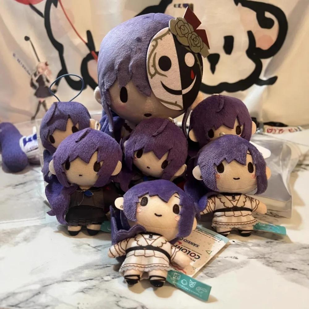 Juguetes de Peluche PJSK Project Sekai Yoisaki Kanade Colgante de Peluche Relleno Kusanagi Nene Mochilas Kawaii Adornos Llavero de Peluche Regalos
