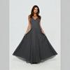 Women's French Polka Dot Spaghetti Strap Maxi Dress V Neck High Waist Elegant Vacation Long Dress