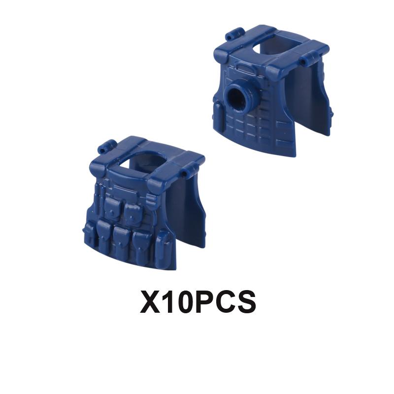 Military Building Blocks US Solider Figure M4 Gun Vest Special Force Tactical Bulletproof  Armour Weapon Accessories Bricks Toys