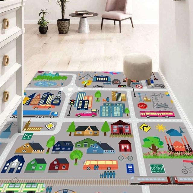 New Children 'S Bedroom Cartoon Bedside Carpet Teenage Girls Cute Cartoon Carpet Room Decorative Carpet Children Crawl Mat
