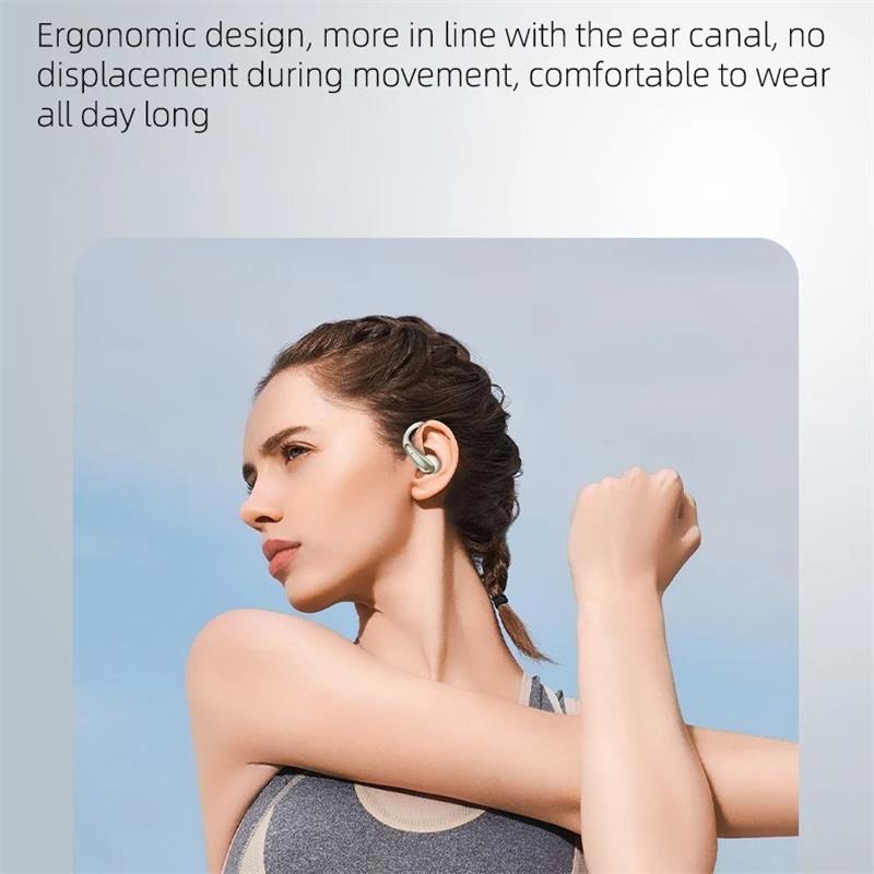 Lenovo LK40 OWS Headphones Ear Hook Wireless Bluetooth 5.4 HiFi Sound Earphone Gaming Sports Waterproof Music Noise Cancelling Headset HD Call