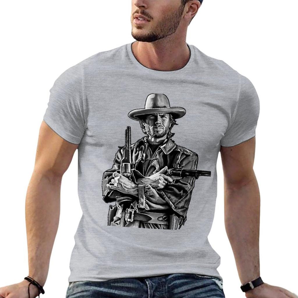 Clint Eastwood Best 8k Tshirt Summer Clothes Sports Fans Unisexs Tshirts