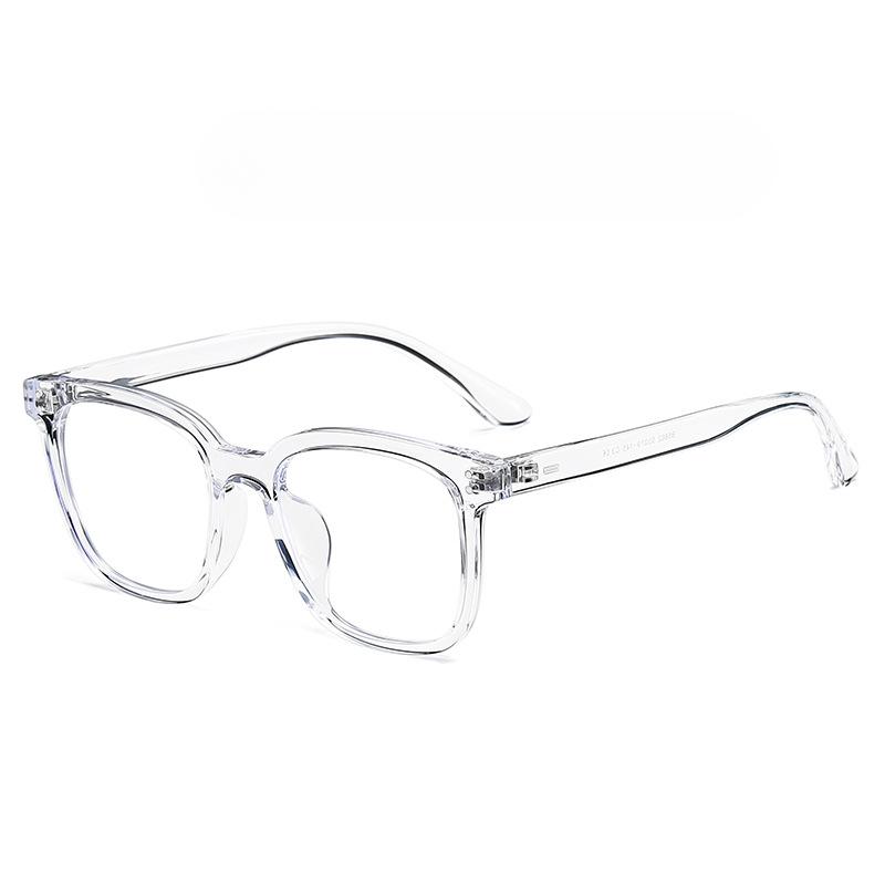 

Трендовые очки для близорукости в толстой оправе, корейские INS, простые синие квадратные очки, очки для близорукости TR90