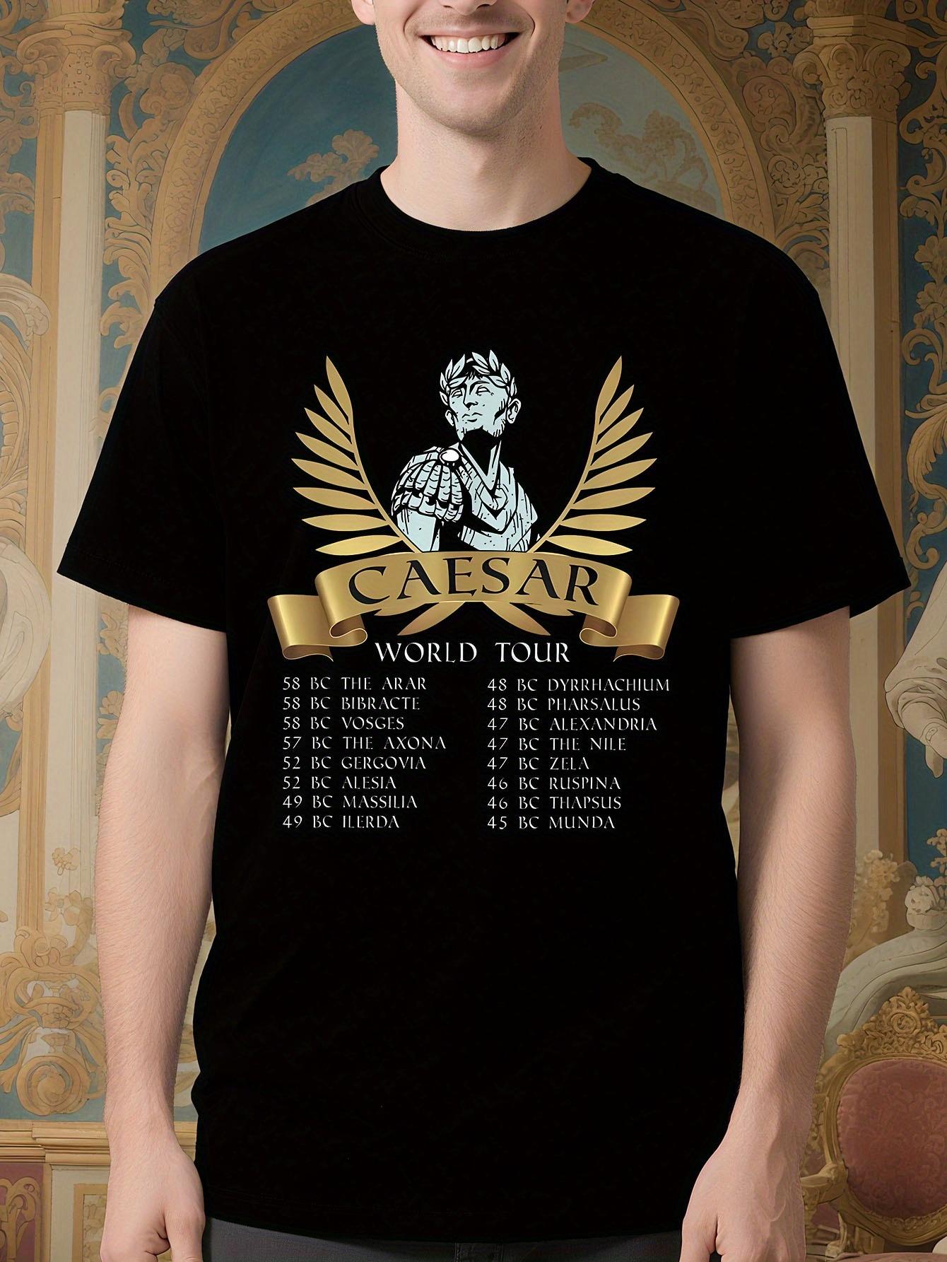 Rome-Gaius Julius Caesar World Tour Graphic Tshirt - Vint... S