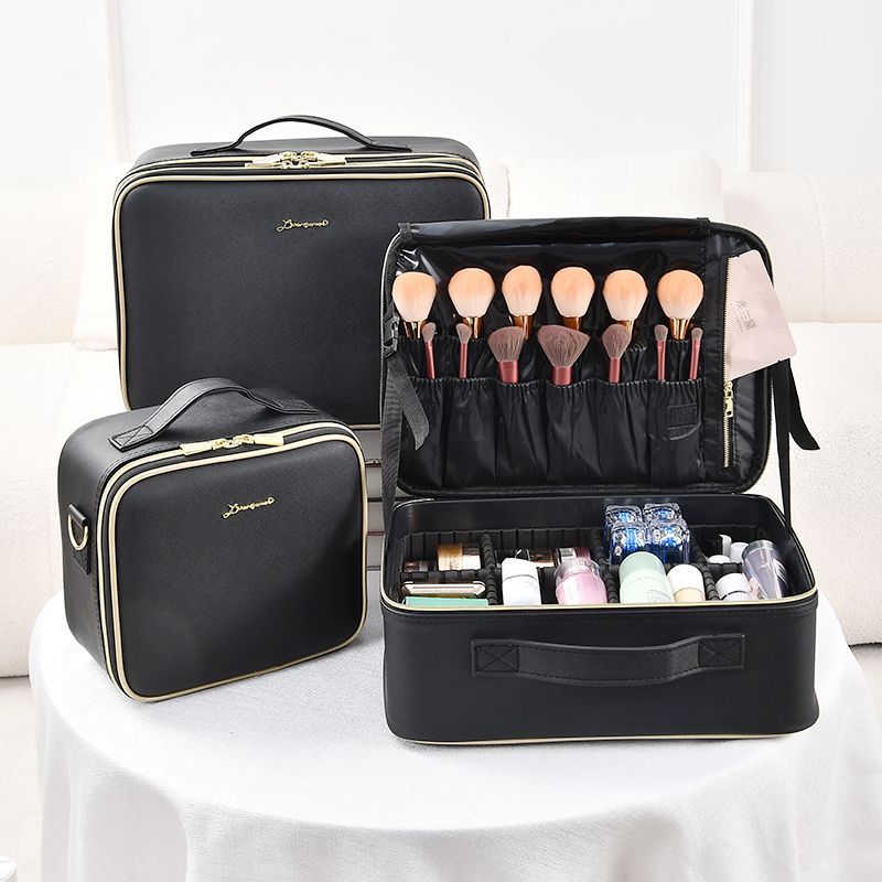 Embroidery Toolkit Handheld Lightweight High-grade Cosmetic Bag Female 2025 New Large-capacity Professional Makeup Case