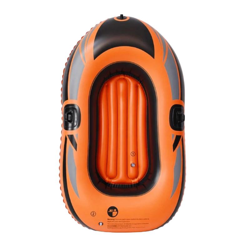 Children's Thickened Inflatable Kayak – Single-Person Rubber Dinghy for Outdoor Water Fun