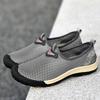 Fashion 2024 New Summer Breathable for Men Casual Shoes Comfortable Canvas Slip On Loafers High Quality Outdoor Slippers Walking Shoes