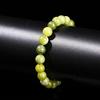 Light Color Southern Jade Bracelet - Simple Jade Stone Design, Perfect Gift for Couples