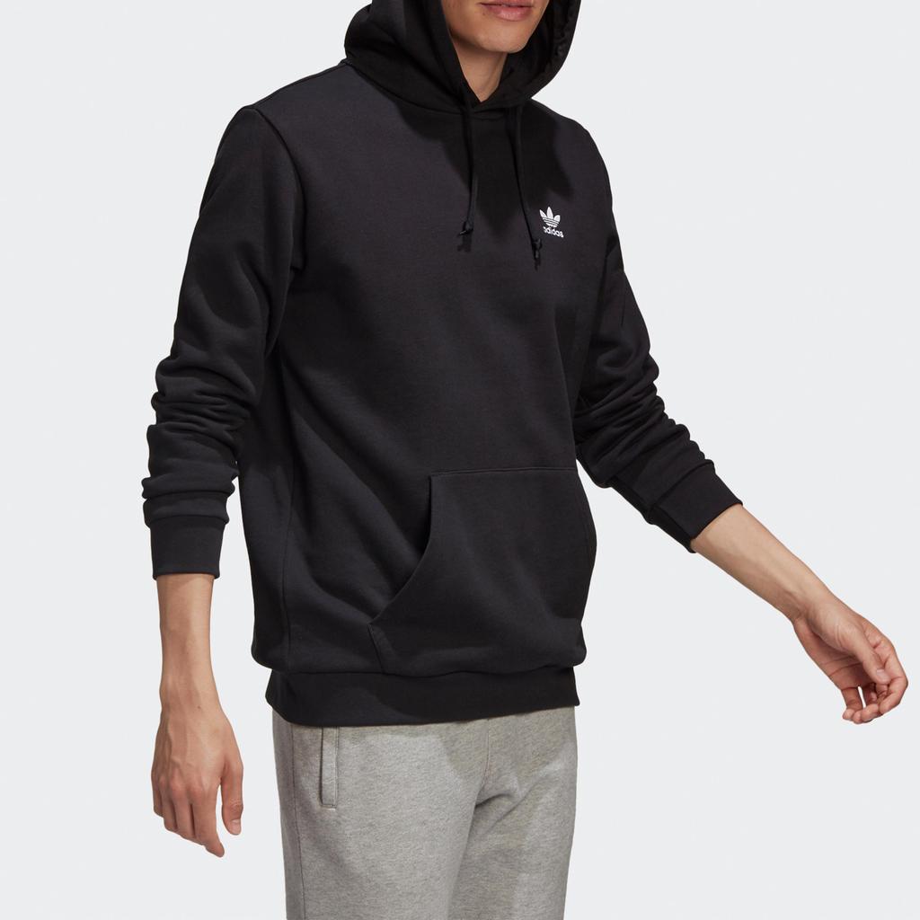 adidas Originals Men's Trefoil Logo Hoodie Black GE0795