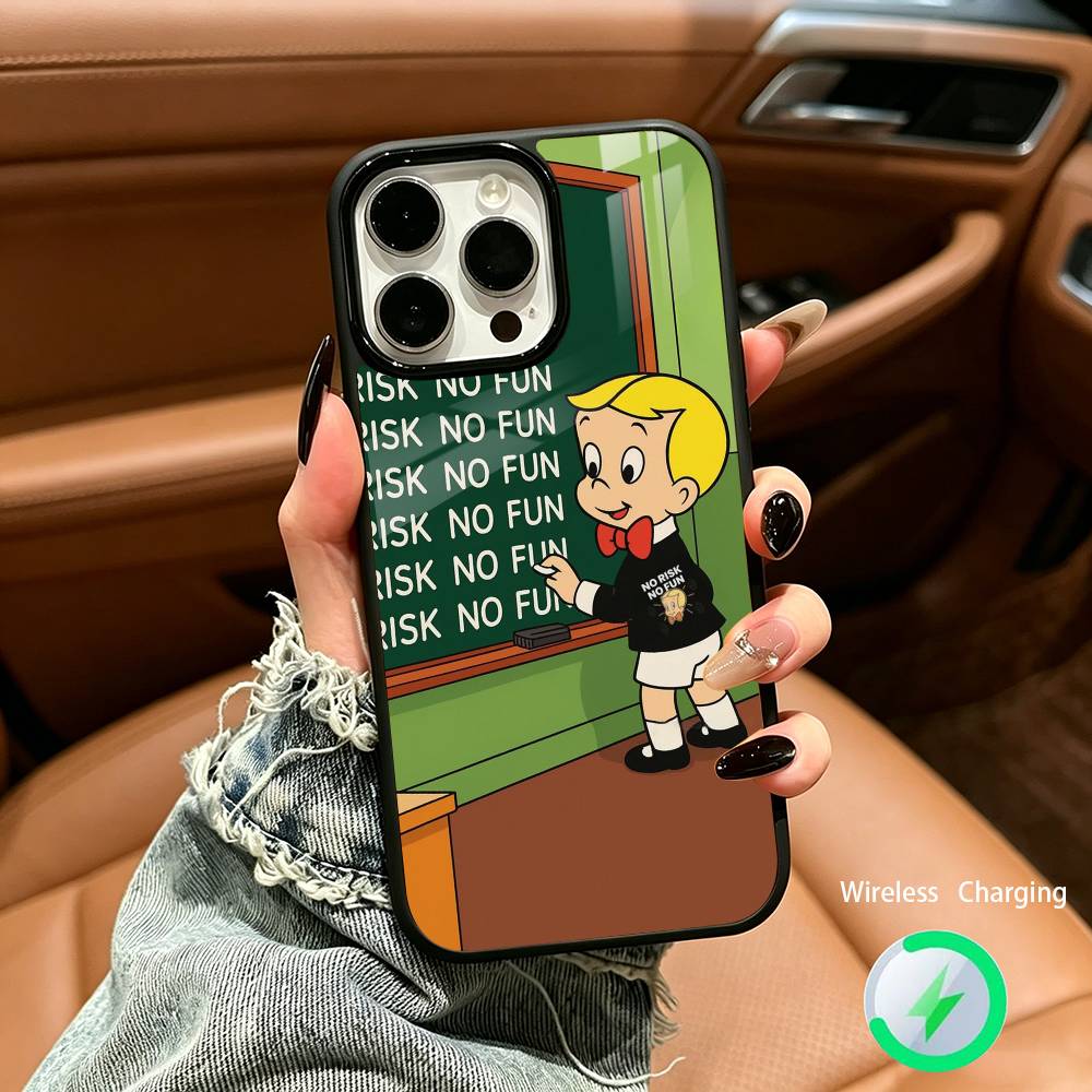Money Boy R-Richie r-rich Phone Case For IPhone17 16 15 14 13 12 11  Pro Max 16/15/14Plus Wireless Charger Cover Funda