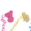 Cartoon Baby Pacifier Chain Clip Anti Lost Dummy Soother Nipple Holder
