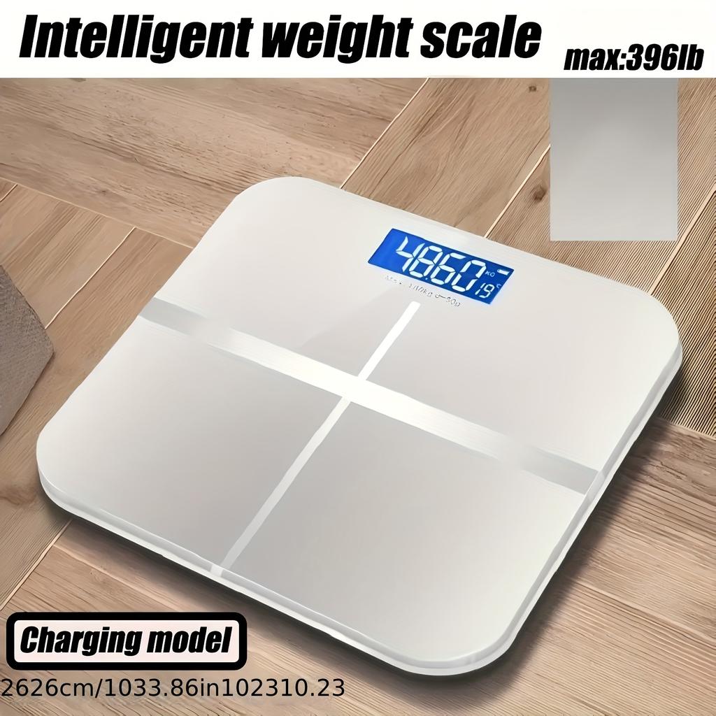 high qualityDigital Body Weight Scale with LCD Display & Temperature Meter - High-Precision Bathroom Scale Suitable for Use, Compatible with