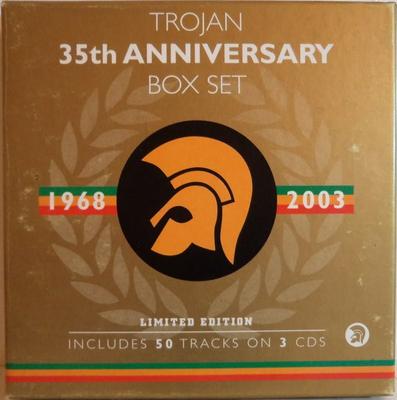 CD VARIOUS  Trojan 35th Anniversary Box Set TJETD130 Trojan Records 2003 UK Reggae Ska  Dub Used