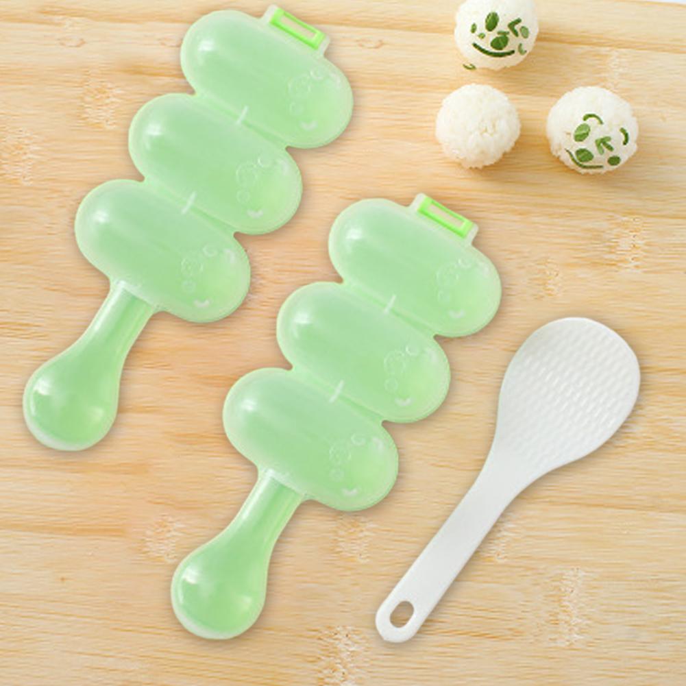 Rice Ball Shaker DIY Rice Baller Shakers Lunch Maker Mould Onigiri Mold DIY Rice Baller Shakers Kitchen Sushi Tools Accessories