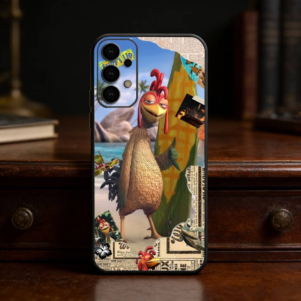 Смешной Чехол Для Телефона C-Chicken J-Joe Surf Для Samsung S25,S24,S21,S22,S23,S30,Ultra,S20,Plus,Fe,Lite Черный Корпус Samsung S105G