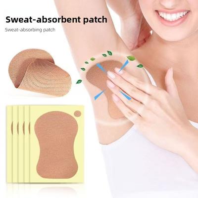 5Pcs Invisible Underarm Anti Sweat Pads Thin Seamless Sweat-Absorbing Patches Breathable Anti Perspiration Pads Women Men