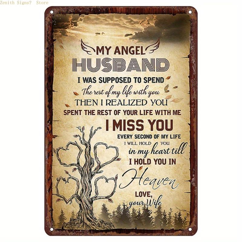 2D Flat Vintage Inspired Iron Metal Sign with Durable Construction and Rust-Resistant Coating for Room Decor