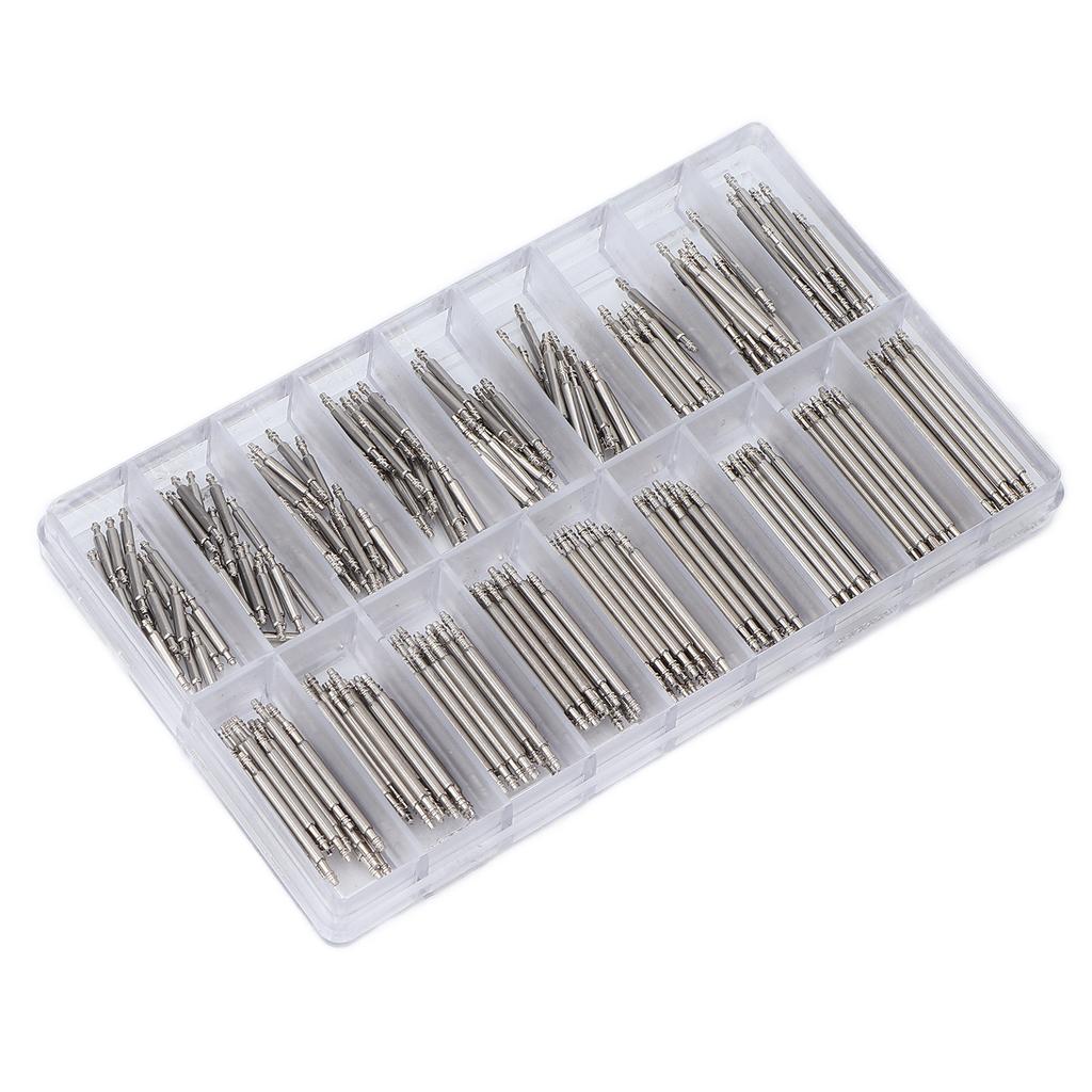 360pcs Strap Link Pins Watch Strap Quick Release Spring Bars for Watchband Replacement Watch Repair