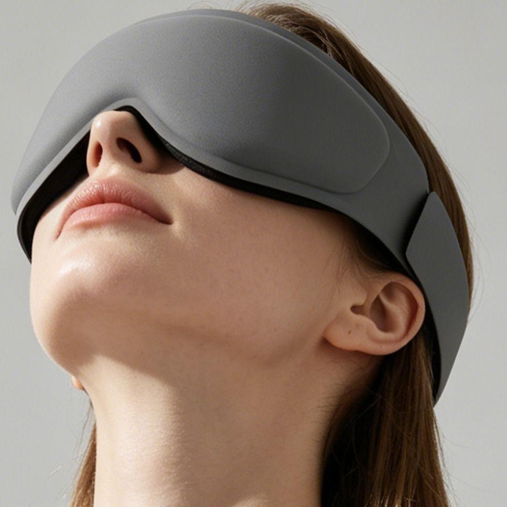 Light-blocking 3D Sleep Eye Cover Breathable Blindfold Eyeshade Travel Relax Eyepatch  Travel