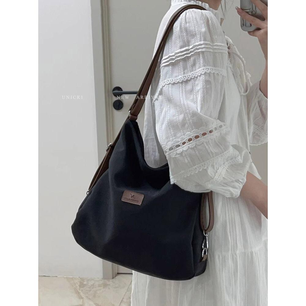 Autumn and winter one pack three-purpose backpack 2025 new backpack schoolbag college student shoulder messenger bag popular shoulder bag