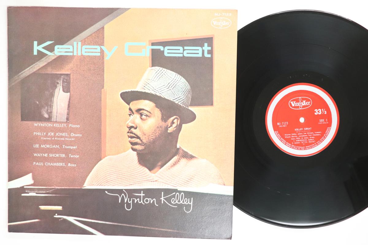 Виниловая пластинка WYNTON KELLY Kelley Great MJ7123 VEE JAY 1978 Япония Джаз Б/у