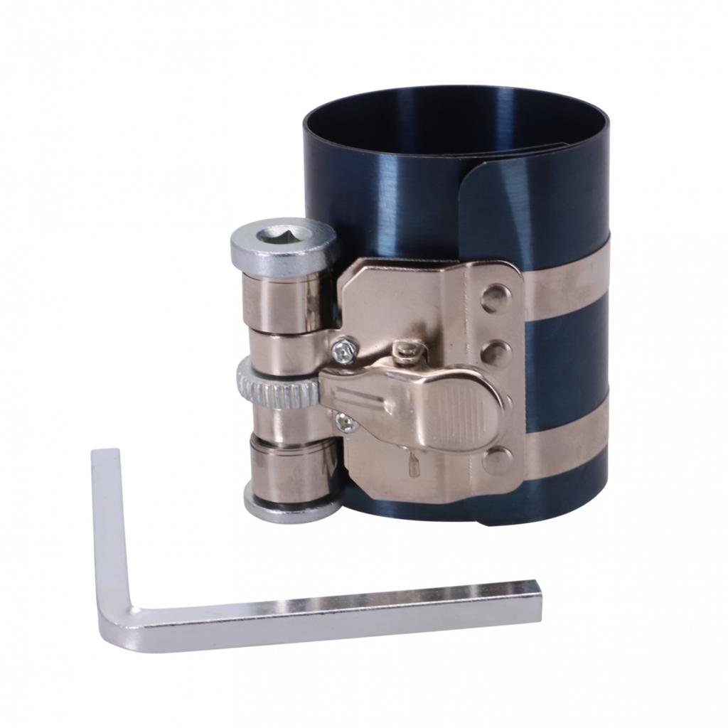 Piston Ring Compressor with Enhanced Stability and Safety Features
