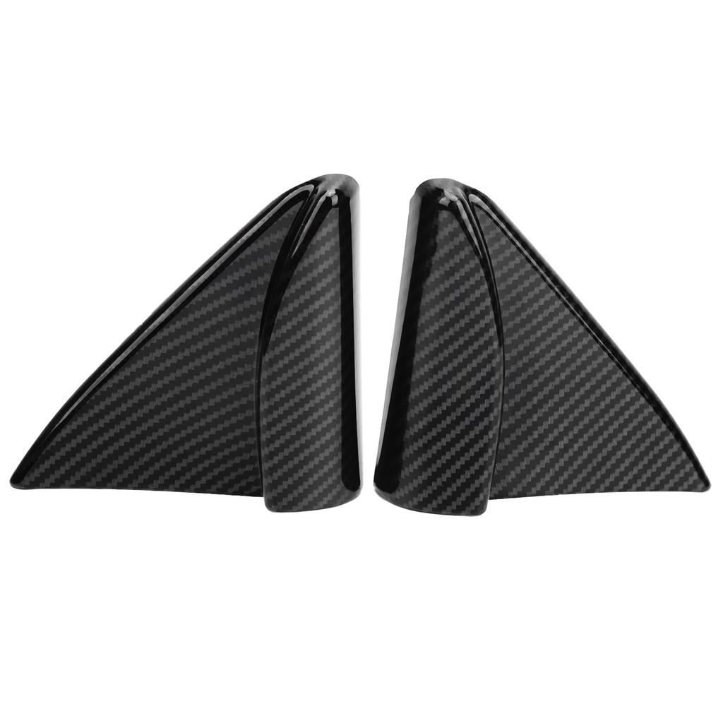 Interior A Pillar Triangular Trim Windshield Decor Carbon Fiber Style Fit for Nissan