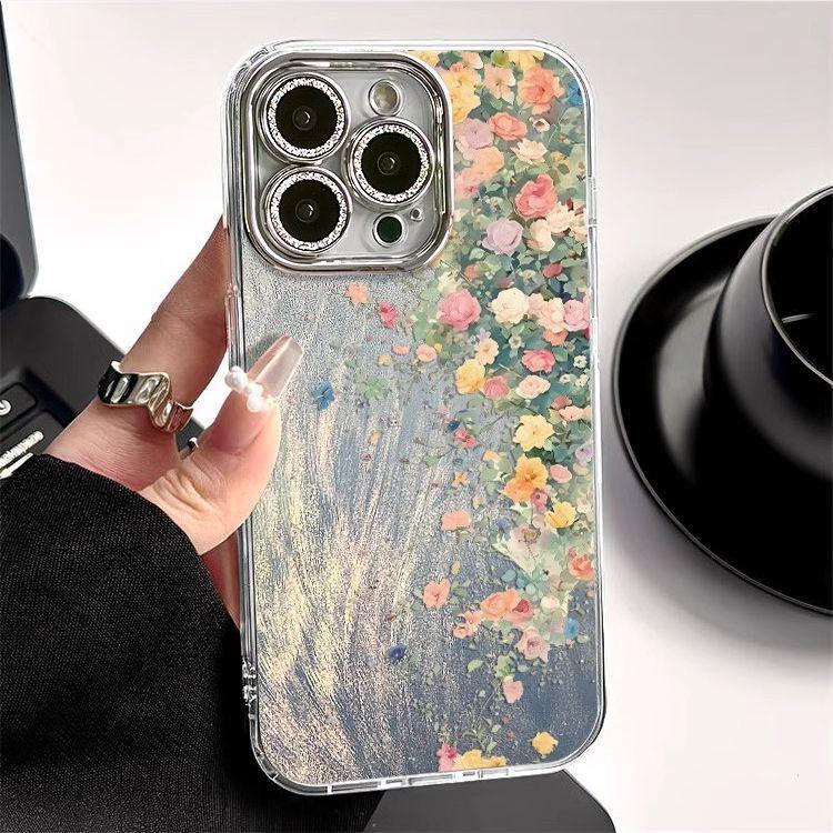 

Блестящая крышка объектива со стразами для Apple 17 Pro Max, 14, 15, 16 Pro - Защита от падений с твердой оболочкой iPhone 17 Pro