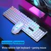 You Shi Wired Mechanical Keyboard & Wireless Left-Handed Mouse Combo