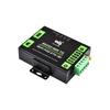 Industrial RS232/485 Serial-to-Ethernet Modbus Gateway with Wall and DIN Rail Mounting.