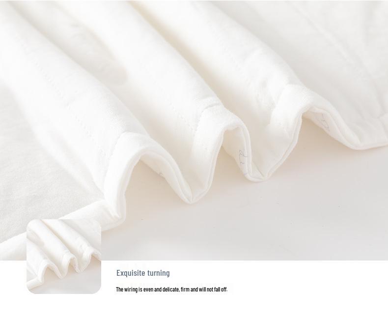 Neugeborenen Puckdecke aus reiner Baumwolle - Dünne Frühlings-/Herbstdecke für den Kreißsaal