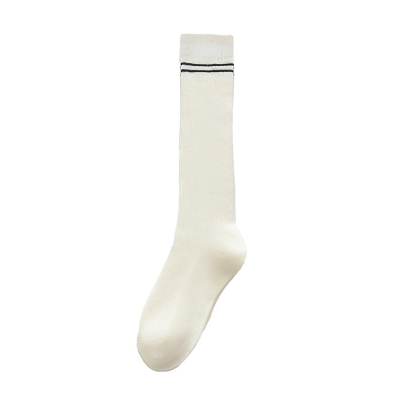 Slimming and Leg-beautifying Calf Socks for Women in Autumn and Winter, School Style, Versatile, Pressure Cotton Pile Long Stockings High
