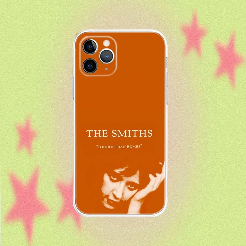 

The Smiths The Queen Is Dead cy Transparent Clear Soft Phone Case For iPhone 17,16,15,14,13,12,11,Air,X,XR,Pro,Max,Plus Cover iPhone12PROMAX