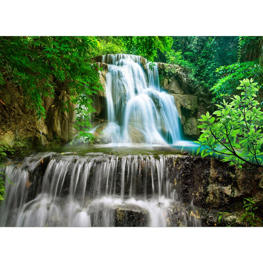 3d Mountain Waterfall Wallpaper Spring Small Waterfall Wall Mural Natural Landscape Wallpaper Home Decor