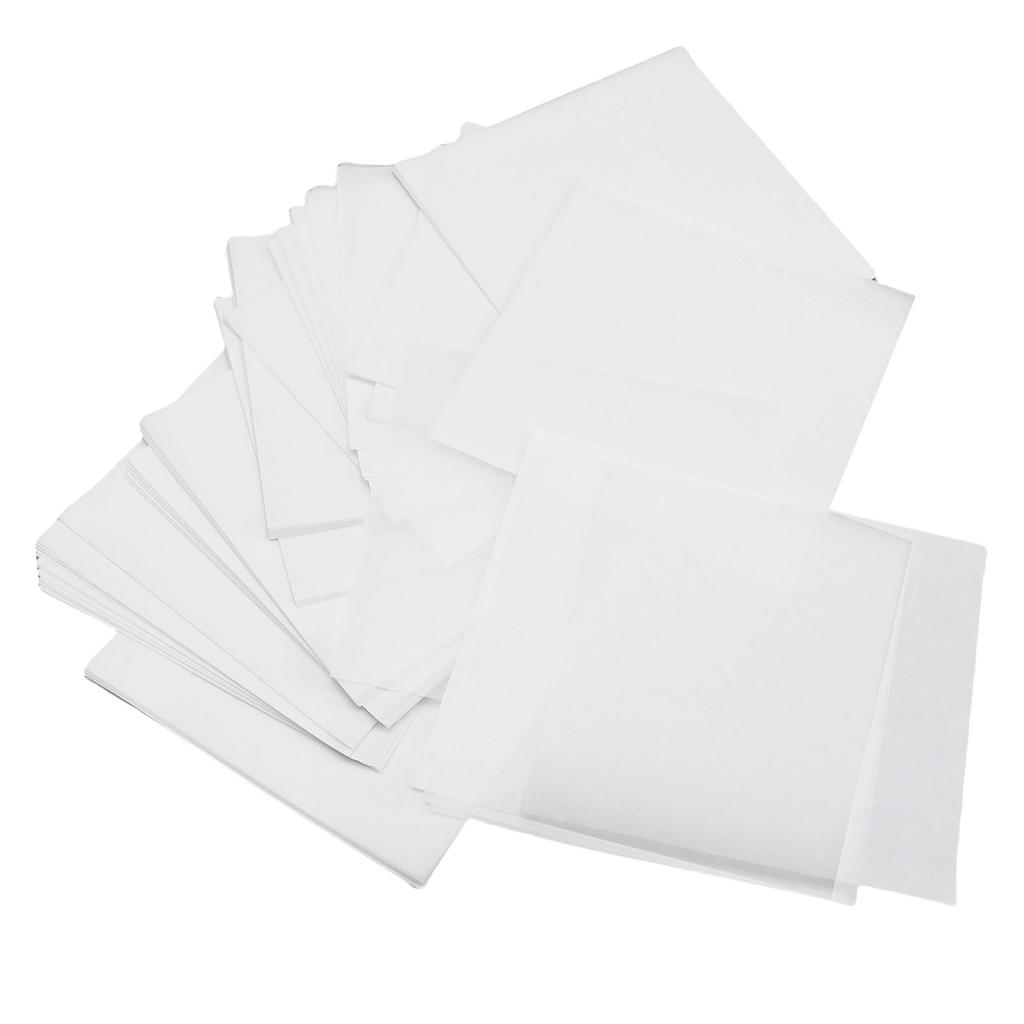 500 Adet Tartım Kağıdı 200x200mm Analitik Terazi Tartım Kağıdı Laboratuvar Okul Sınıfı İçin