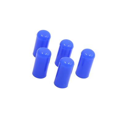 ACROPIX Intake Vacuum Hose Tube End Stopper Silicone Blanking Cap 6mm Blue 5pcs