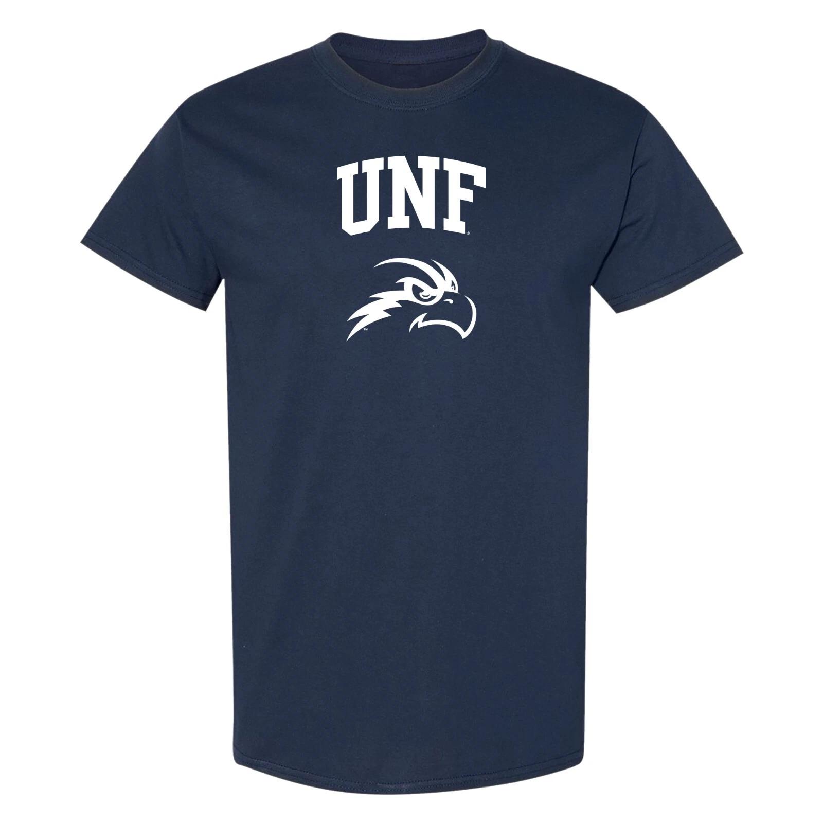 North Florida Ospreys Arch Logo T-Shirt - Navy 4XL